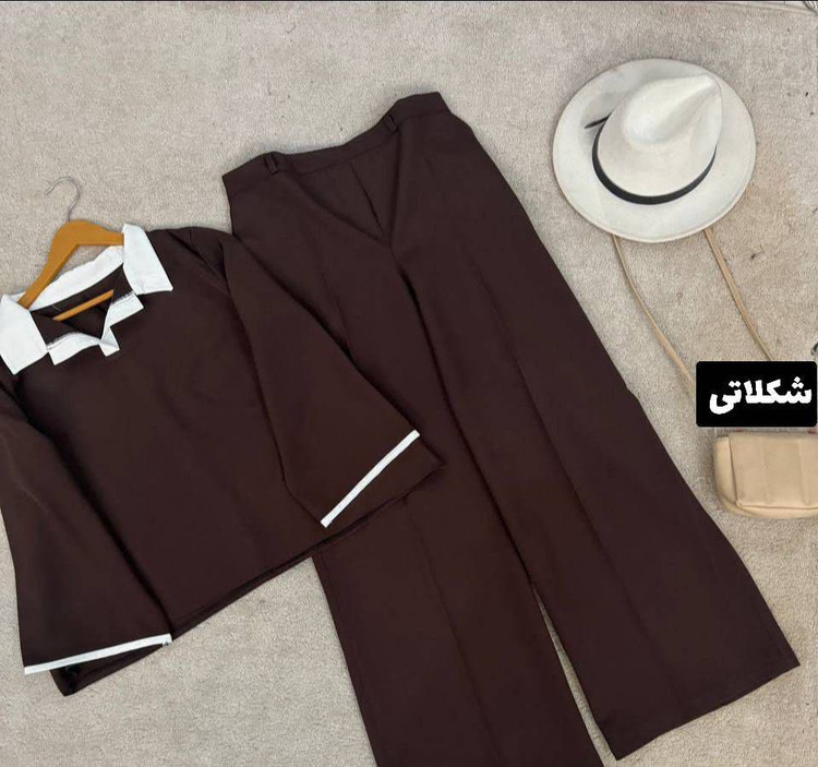 ست پلوشرت و شلوار زنانه