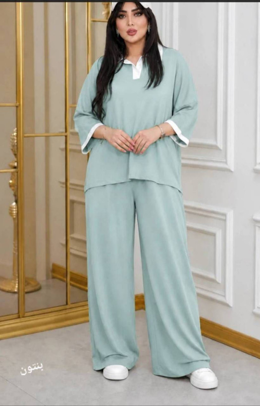 ست پلوشرت و شلوار زنانه