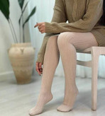 جوراب شلواری گندمی زنانه