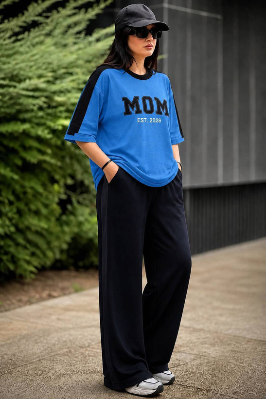 ست تیشرت شلوار اسپرت mom