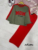 ست تیشرت شلوار اسپرت mom