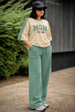 ست تیشرت شلوار اسپرت mom