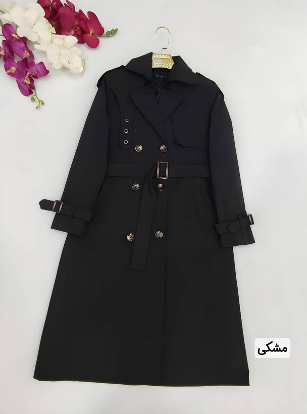 مانتو بارونی بلند صبا