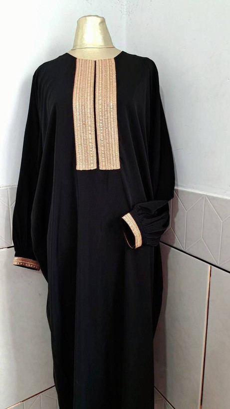 عبا طلا کوب زنانه با قد ۱۳۵